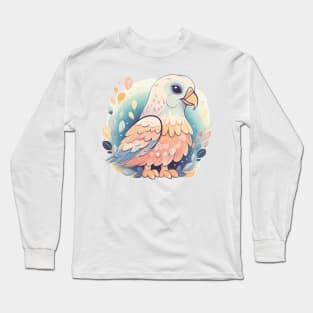 Eagle Watercolor Long Sleeve T-Shirt